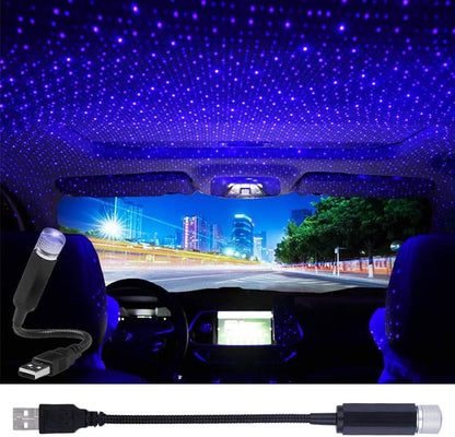 Starlight Projector,USB Star Night Light,Car Ceiling Interior Roof Lights,